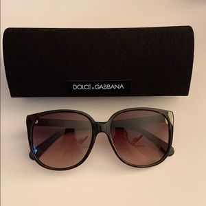 Dolce & Gabbana Brown Tortoise Sunglasses